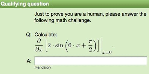 5 Most Popular Types of CAPTCHA in 2025: Which One Suits Your Business? Math CAPTCHA