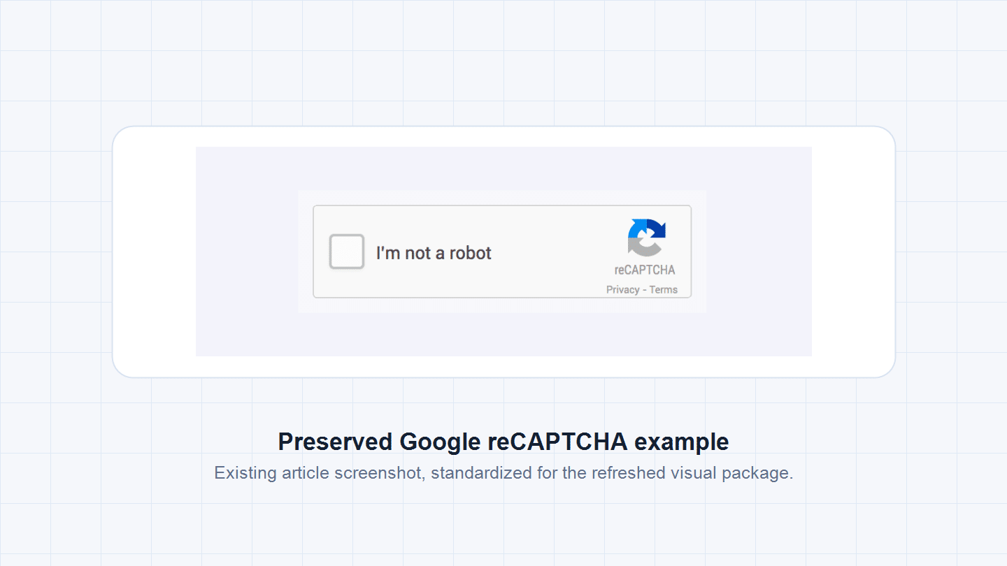 Google reCAPTCHA interface screenshot